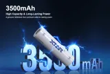 XTAR 18650 3500mAh RAW Flat-Top High-Discharge Li-ion Battery (10A) - photo 6