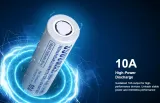 XTAR 18650 3500mAh RAW Flat-Top High-Discharge Li-ion Battery (10A) - photo 5