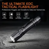 SUPERFIRE TL01-X Tactical Flashlight 1800 Lumens | 325M Range | 3400mAh Battery | USB-C Rechargeable - photo 3