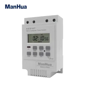 Manhua KG316T Timer Switch(AC), 25 Amps, 240V