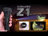 Convoy Z1: 800m Long Range Flashlight, 2000lm Zoomable Torch, Aluminum, Rechargeable (Battery Not Included) for Camping, Search & Rescue, Farms - photo 8