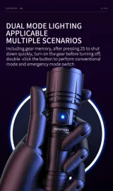 SUPERFIRE Y20 Long Range Zoomable  Flashlight - photo 9