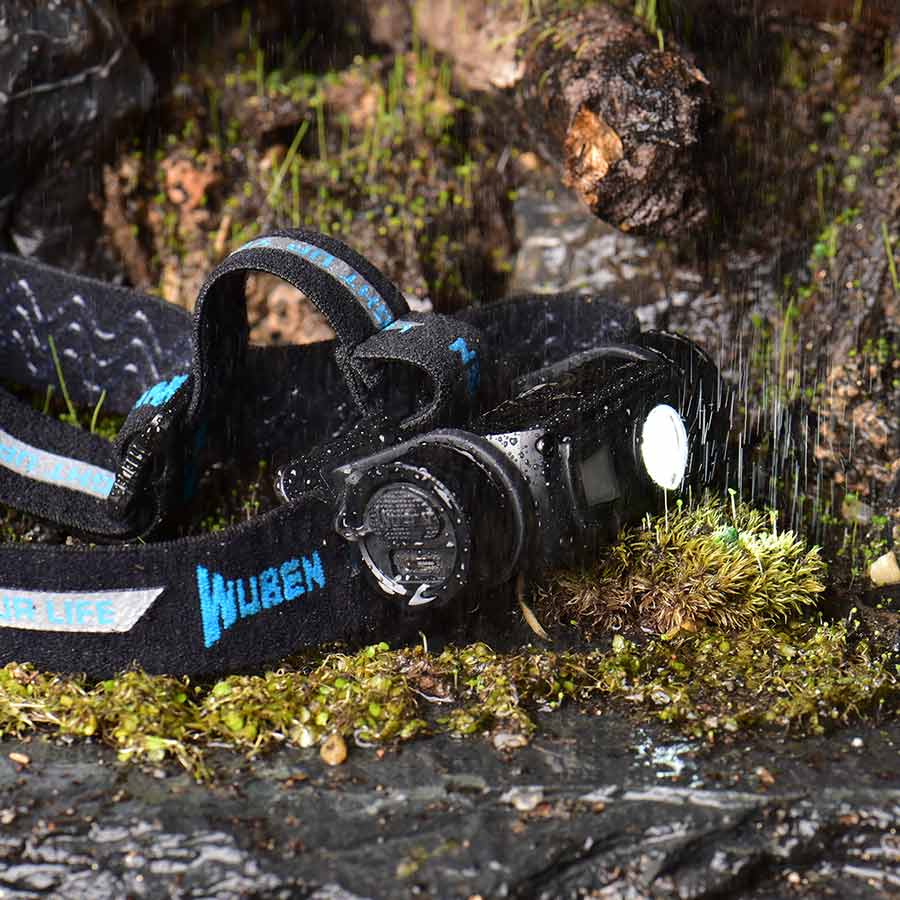 Wuben H1 Headlamp – 1200Lm Rechargeable Led Head Torch For Cycling Hiking Outdoors 2 Light Up Your Path With The Wuben H1 Led Headlamp, A Rugged And Reliable Headlight Designed For Night Cyclists, Campers, Emergency Responders, And Outdoor Workers. This Compact Yet Powerful Headlamp Features A 1200-Lumen Output From An Osram P9 Led, With An Impressive 125-Meter Beam Distance And An Adjustable 180° Tilt Angle. Built For Comfort, Clarity, And Durability, The H1 Includes 11 Versatile Light Modes(Main Beam (Moon/Low/Med/High), Red Flood, Red Flash, Blue Beacon, Sos, Strobe), A 2600Mah 18650 Rechargeable Battery, And Micro-Usb Charging. Whether You'Re Navigating Dark Trails, Working Hands-Free In Low Light, Or Preparing For Emergencies, This Ip68-Rated Headlamp Delivers Dependable Illumination Anytime, Anywhere.