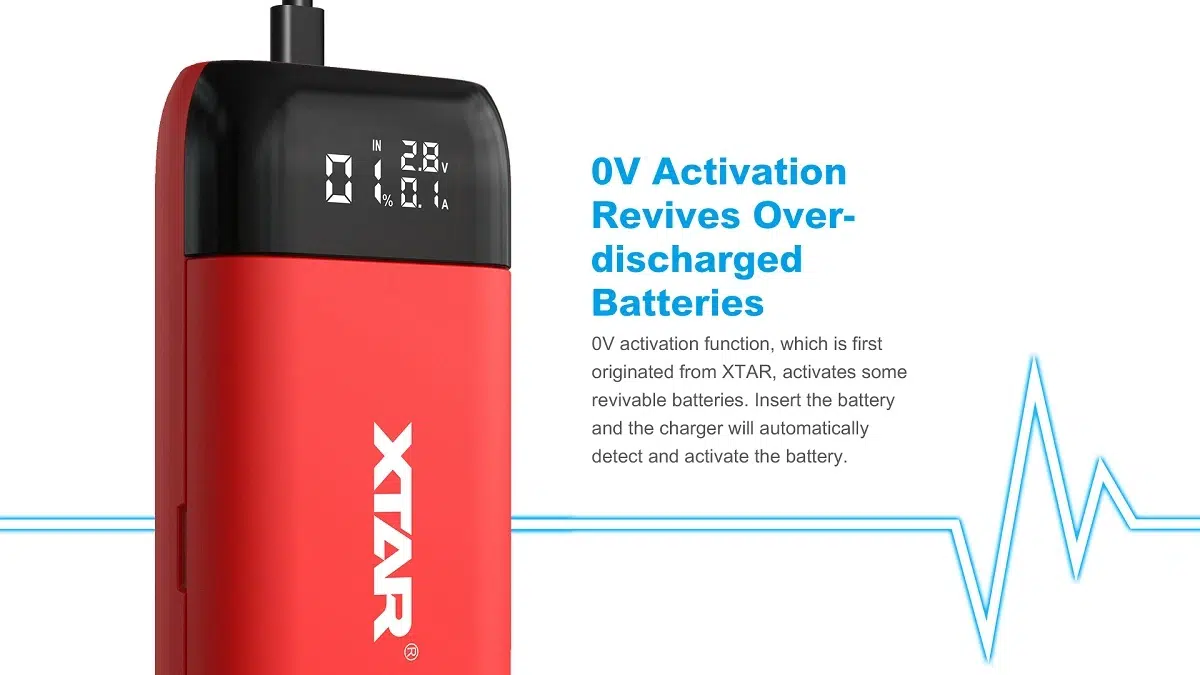 Xtar Pb2S Charger 13 Suitable For 18650 Protected Batteries 18700 Batteries (Unprotected) 20700 Batteries (Unprotected) 21700 Batteries (Unprotected) 18650 Diving Flashlights? Batteries 18650 Sporting Flashlights? Batteries 18650 Tactical Flashlights? Batteries 18650 Gimbal Batteries