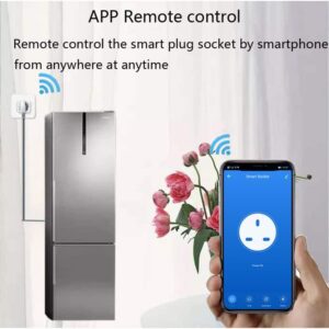 Buy Best Tuya 16A3200W Smart Home Wifi Alexa Google Home Plugsocket Outlet With Energy Monitoring Remotely Control Your Devices With This Automation Device 11 Products Price In Kenya Lumen Vault Products Price In Kenya Lumen Vault 16A, 3200W Control Remote App: Smart Life Or Tuya Group - Control Alexa &Amp; Google Home Voice-Control/Google Assistant Timer / Countdown Setting Scene Mode/Home Automation With Energy Monitor