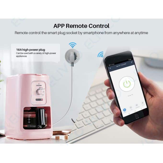 Buy Best Tuya 16A3200W Smart Home Wifi Alexa Google Home Plugsocket Outlet With Energy Monitoring Remotely Control Your Devices With This Automation Device 13 Products Price In Kenya Lumen Vault Products Price In Kenya Lumen Vault Tuya Wifi Smart Plug