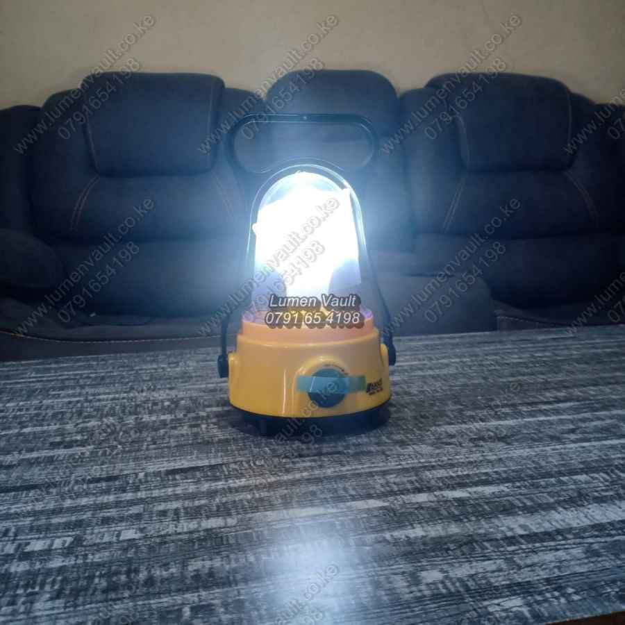 950 The AKKO HK-260B Rechargeable Emergency Lamp offers a dependable lighting solution, perfect for homes and various uses across Kenya. This efficient lamp provides an impressive 24 hours of continuous illumination on a single charge. It features a long-life LED light shade that effectively brightens an entire room and includes a 6V built-in rechargeable battery that is replaceable. For safety and convenience, it has overcharge protection and will automatically light up during a power outage when connected to power.