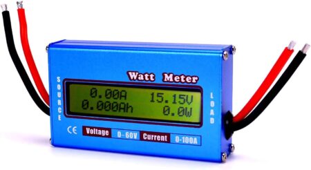 Dc 60V 100A Solar Battery Power Analyzer Watt And Voltage Meter Kenya 6 All In One: This Is An Electricity Meter That Integrates An Energy Meter, Voltmeter And Ammeter, Used To Analyze, Test And Troubleshoot Of Dc Power Projects.Wide Voltage Range: The Rc Watt Meter Has A Wide Voltage Measurement Range Of 0 To 60V, Suitable For 12, 24, 36 And 48V Battery Pack Systems.Low Resistance: Our Power Analyzer Adopts Precision Aluminum Current Sensing Resistor, The Resistance Is Only 0.001Ohms, And The Circuit Consumption Is Only 7MahDigital Lcd Screen: The Volt Amp Watt Tester Is Equipped With A Digital Lcd Screen, The Digital Reading Is Clear, Institutionalized, And Easy To OperateWide Application: This Solar Voltage Meter Meter Can Be Widely Used For Your Rc Hobby, Dc Circuit, Solar System, Boat, Rv And Battery Backup Systems. Measures 0 To 60 Volts. Works On 12, 24, 36, And 48-Volt Battery Bank Systems.Precision Alu-Chrom Current Sensing Resistor, With Only 0.001 Ohms Resistance And Circuitry That Draws Only 7 Ma.This Is The All-In-One Meter: A Power Meter, A Volt Meter, An Amp-Hour Meter, An Ammeter And An Energy Meter. Digital Lcd Screen Gives Clear Crisp Number Readings.Perfect Troubleshooting Tool: It'S Indispensable For Analyzing, Testing And Troubleshooting Any Diy Dc Power Project.Professional Rc Watt Meter Is An Excellent Addition To Your Rc Hobby, Dc Circuits, Solar System, Boat/Rv &Amp; Battery Backup Systems!