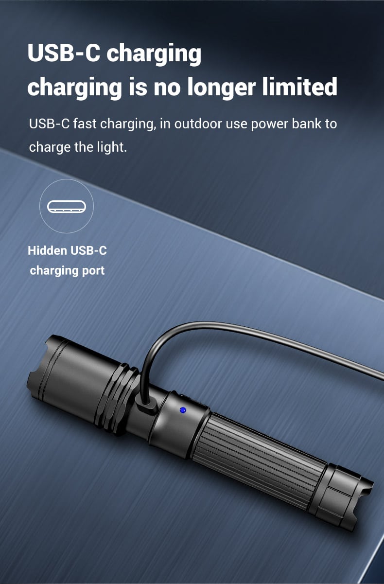 Klarus A1 Pro Flashlight 10 Features Of The Klarus A1 Pro Torch With Usb-C Rechargeable Flashlight:&Lt;P&Gt;• Brightness, Runtime And Beam Range Specs☼ High – 1300 Lumens, 3.2 Hours, 230 Meters☼ Medium – 200 Lumens, 11 Hour Run Time, 110M Range☼ Low – 30 Lumens, 72 Hour Run Time, 51M Range☼ Strobe – 1000 Lumens, 6.6 Hour Run Time&Lt;/P&Gt; &Lt;P&Gt;• Maximum Beam Range Of 754 Feet (230 Meters)• Waterproof To Ipx6 Standard• Impact Resistant• 6061-T6 Aerospace Grade Aluminum Construction• Mid Body Switches▹ Primary Switch – Fully Press For On Or Off; Light Press To Change Brightness▹ Tactical Strobe Switch – Press For Strobe From Any Mode▹ Always Turns On In Last Brightness Level Used• Usb-C Charging▹ Attach Included Usb-C Cable To Flashlight For Charging▹ Charging Indicator Changes From Red To Blue When Charging Is Complete• Battery Status Indicator Glows For 5 Seconds When Light Is Switched On▹ Blue – 70-100%▹ Red – 15-30%▹ Flashing Red – &Lt;15%&Lt;/P&Gt;