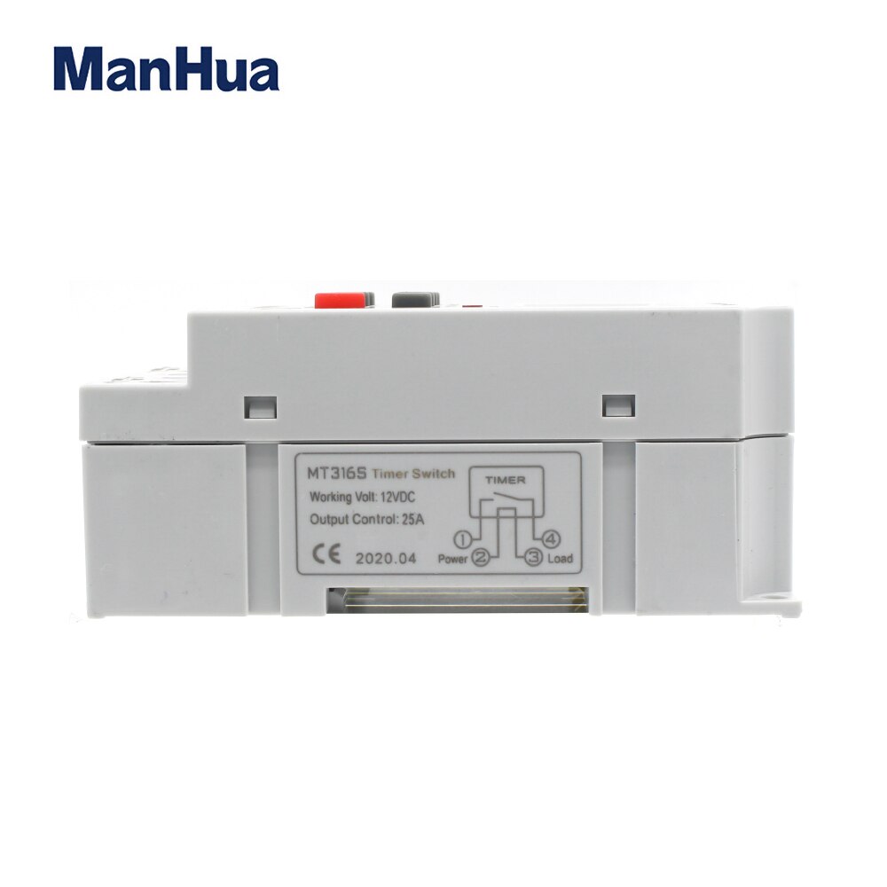 Manhua Mt316S 12 V Volt Electronic Delay Cycle Dc Timer Switch 1 The Mt316S 12Vdc Delay Digital Timer Switch Is Perfect For Automating Switching On/Off Of Any Low-Voltage Electrical Environment Requiring Precise Time-Based Like: