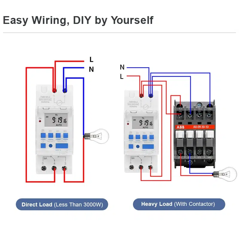 Manhua Mt15 Digital Timer Switch – 16A Programmable Relay With Lcd Weekly Daily And Hourly Automation Tronic 1 The Manhua Mt15 Digital Timer Switch With Dual Control Is A Powerful And User-Friendly Programmable Relay Designed To Automate Your Electrical Devices With Ease. With A 16A Capacity And Support For 16 On/Off Groups Per Day, You Can Schedule Your Appliances Hourly, Daily, Or Weekly Without Needing To Manually Turn Them On Or Off. This Timer Is Plug-And-Play, Making It Easy To Install Without The Need For An Electrician.