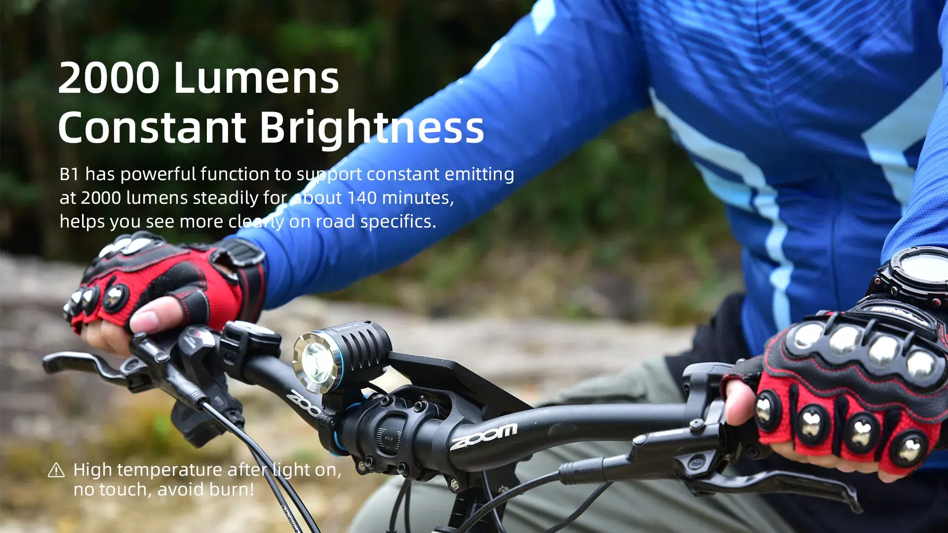 04 4Beccf6D 260D 4C42 9369 A6A7C7D8E9B5 🔹 Super Bright &Amp; Wide Beam – 3600-Lumen Led Bike Light With 179M Long Throw And 180° Wide Beam For Night Cycling And Mtb Riding.🔹 Wireless Remote Control – Effortlessly Switch Between 5 Adjustable Modes Without Taking Your Hands Off The Handlebars.🔹 6600Mah Battery 🔹 Ip65 Waterproof &Amp; Durable – A Waterproof Bike Light Designed To Withstand Rain, Mud, And Drops Up To 1 Meter, Perfect For Off-Road Cycling.🔹 Lightweight &Amp; Compact – Weighs Just 164G, Making It An Ultra-Bright Yet Portable Bicycle Headlight For Commuter Cycling And Outdoor Adventures.