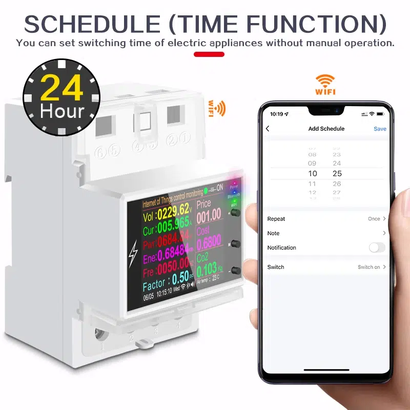 Atorch At4Pb Wifi Smart Energy Meter 10 Looking For A Powerful, Smart Way To Track Electricity Usage And Protect Your Appliances? The Atorch At4Pw Is Your Ideal Kill-A-Watt Alternative — Designed For High-Accuracy Energy Tracking And Remote Control Via Wifi. Perfect For Anyone Building A Smart Home Or Managing Home Automation Systems, This Wifi Smart Energy Meter Gives You Complete Visibility And Control Over Your Power Consumption.