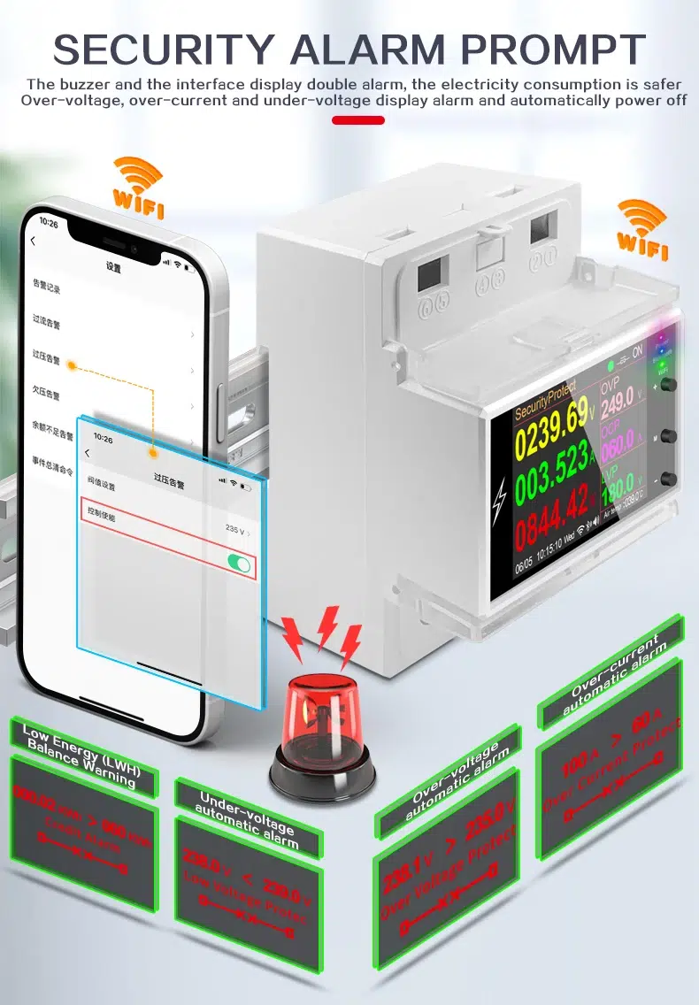 Atorch At4Pb Wifi Smart Energy Meter 5 Looking For A Powerful, Smart Way To Track Electricity Usage And Protect Your Appliances? The Atorch At4Pw Is Your Ideal Kill-A-Watt Alternative — Designed For High-Accuracy Energy Tracking And Remote Control Via Wifi. Perfect For Anyone Building A Smart Home Or Managing Home Automation Systems, This Wifi Smart Energy Meter Gives You Complete Visibility And Control Over Your Power Consumption.