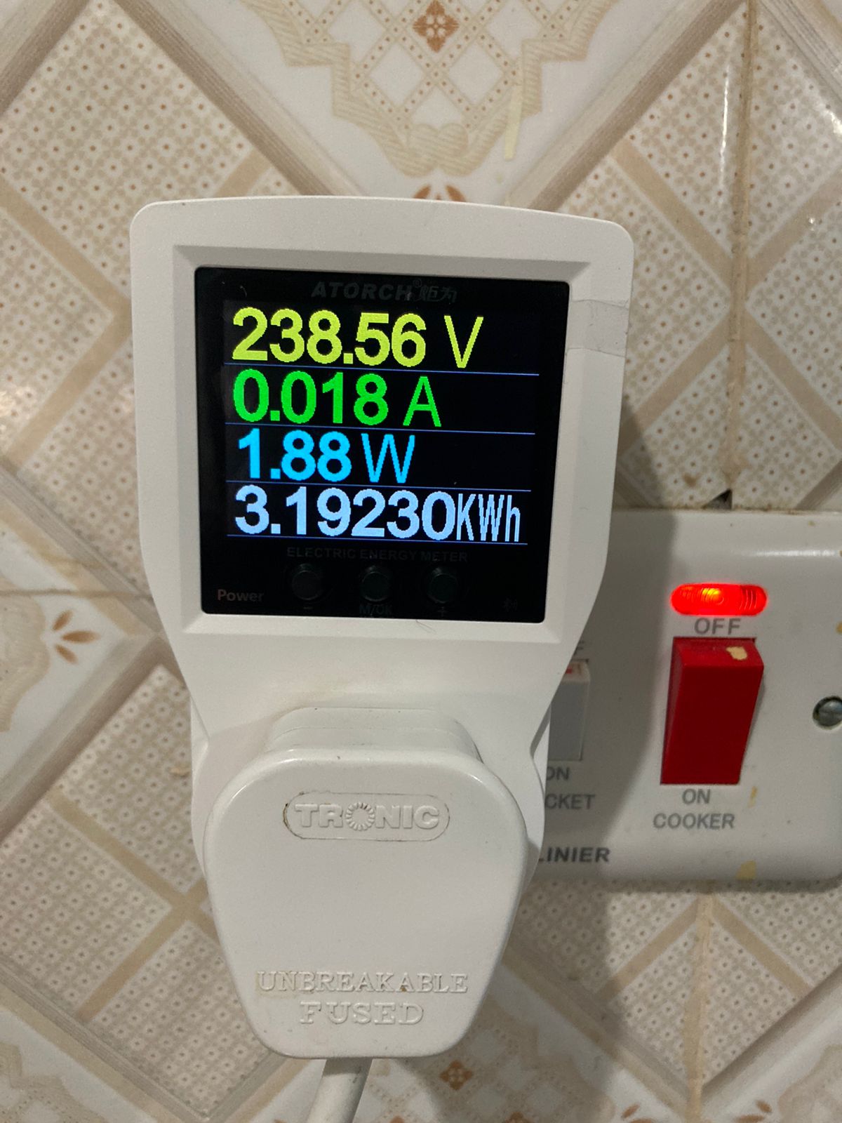 Whatsapp Image 2025 06 01 At 11.11.57 Am The S1 Smart Wifi Energy Meter Tuya Socket Is The Ideal Solution For Anyone Who Wants To Monitor And Manage Electricity Usage, Protect Appliances, And Save Energy Effortlessly — Whether You'Re Home Or Away. More Advanced Than The Kill A Watt Energy Meter Socket. Uses Tuya Or Smartlife App.