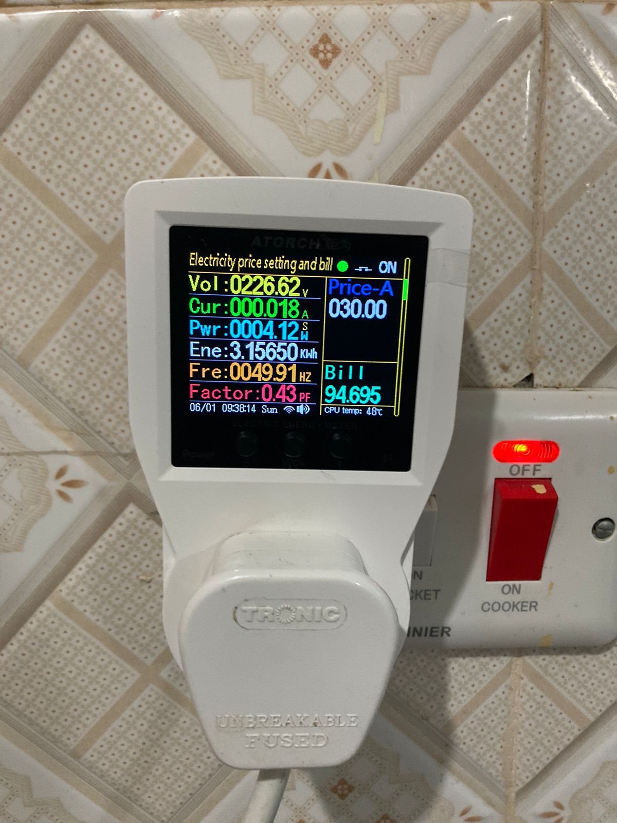 Whatsapp Image 2025 06 01 At 9.41.24 Am 2 The S1 Smart Wifi Energy Meter Tuya Socket Is The Ideal Solution For Anyone Who Wants To Monitor And Manage Electricity Usage, Protect Appliances, And Save Energy Effortlessly — Whether You'Re Home Or Away. More Advanced Than The Kill A Watt Energy Meter Socket. Uses Tuya Or Smartlife App.