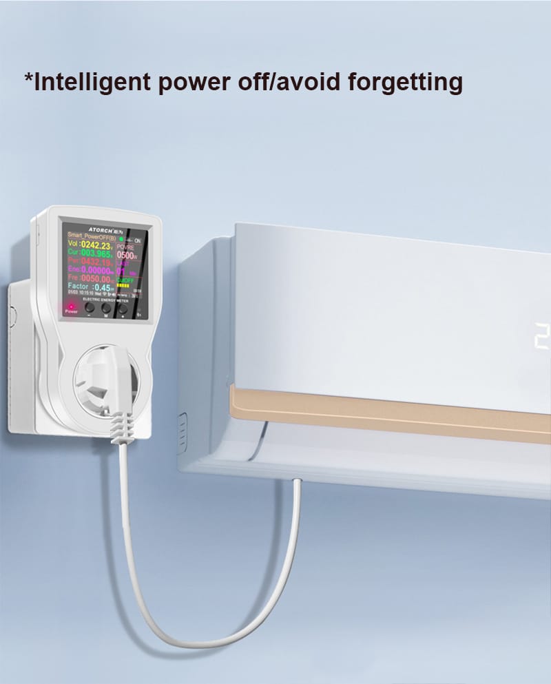 Atorch S1 Smart Meter Socket Kill A Watt Energy Meter Tuya Smart Home Products 29 The S1 Smart Wifi Energy Meter Tuya Socket Is The Ideal Solution For Anyone Who Wants To Monitor And Manage Electricity Usage, Protect Appliances, And Save Energy Effortlessly — Whether You'Re Home Or Away. More Advanced Than The Kill A Watt Energy Meter Socket. Uses Tuya Or Smartlife App.