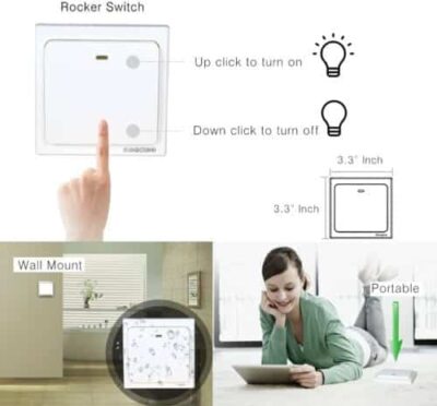 Kinetic Switch for Bedroom Lighting
