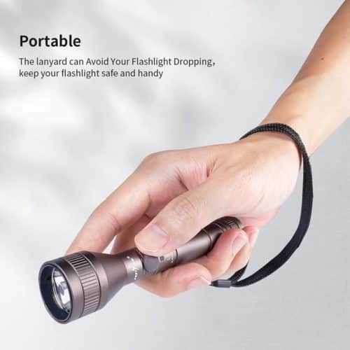 PEETPEN L9 Camping LED Torch PEETPEN L9 flashlight illuminating campsite at night with 500 lumens for secure outdoor adventures.