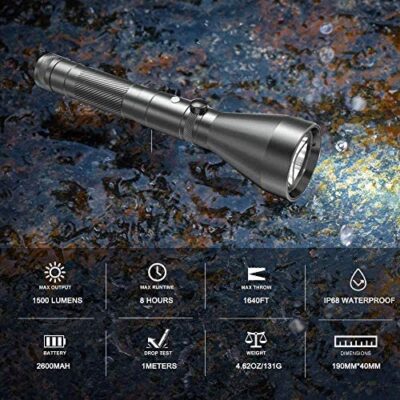 PEETPEN L40 Bright LED Camping Torch