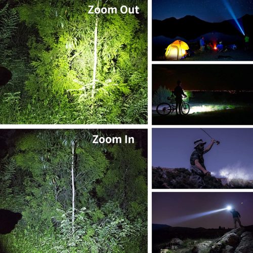 Buy best 0.26 km PEETPEN C60 USB Rechargeable LED Flashlighttorch 1000Lumens IPX6 Waterproof 1 year warranty 9 price in Kenya Lumen Vault Illuminate your surroundings with the PEETPEN C60 zoomable LED flashlight. Featuring a powerful 1000 Lumens output and a beam range of up to 260 meters, this durable aluminum alloy flashlight is IPX6 waterproof and drop-resistant up to 1 meter. It's ideal for camping, search and rescue, and outdoor activities. 🛠️Key Features: ✅ Super bright with 1000 Lumens output. ✅ Maximum beam range of 260 meters (0.26 km). ✅ Advanced T6 XML LED for superior illumination. ✅ IPX6 waterproof rating for reliable use in rain or snow. ✅ Constructed from sturdy and durable aluminum alloy. ✅ 1-meter drop resistance for rugged use. ✅ Compatible with 3 AAA batteries (included) or 18650 rechargeable battery (not included). ✅ Includes AAA batteries, holder, 18650 plastic tube, lanyard, and user manual. ⬇️SCROLL DOWN TO SEE DESCRIPTION⬇️