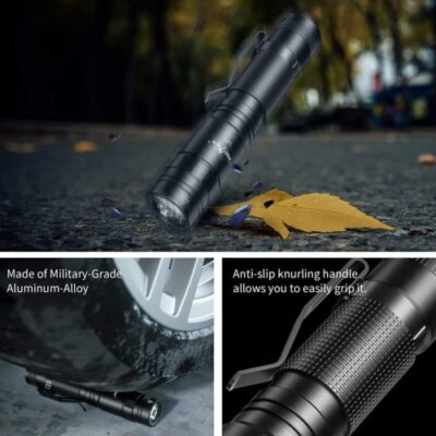 PEETPEN L21 Hiking Flashlight 1200 Lumens