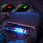 300m PEETPEN L21- Rechargeable Flashlight, IPX6 Waterproof Flashlight torch, Osram P8 LED, 1yr warranty.