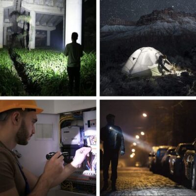 PEETPEN L21 Hiking Flashlight 1200 Lumens