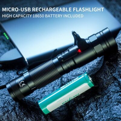 PEETPEN L21 Hiking Flashlight 1200 Lumens