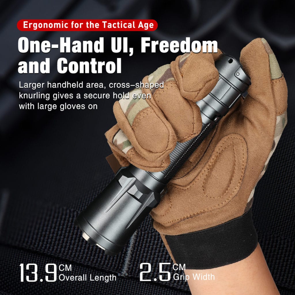 Klarus XT11GT Torch: 2200 Lumens, USB-C Rechargeable Tactical Flashlight with Dual Tail Switches. Security, Outdoor, Emergency Use. Includes 3100mAh Battery & Holster. 5 20200927173302 590 This powerful Klarus XT11GTย Torch delivers up to 2200 lumens and features USB-C rechargeable convenience. Its advanced dual tail switches offer instant access to Turbo and Strobe modes, making it ideal for security professionals and outdoor enthusiasts alike. ๐ ๏ธKey Features: โ
Max Output: 2200 Lumens โ
Cree XHP35 HD LED โ
USB C Rechargeable โ
3100mAh 18650 Battery Included โ
Instant Access to Turbo & Strobe โ
IPX8 Waterproof Rating โ
1-meter Impact Resistant โ
PVD Gray Crenelated Head for Glass Breaking โ
Smooth Reflector & Hardened Mineral Glass Lens โ
Tailcap Dual-Switch Design โฌ๏ธSCROLL DOWN TO SEE DESCRIPTIONโฌ๏ธ
