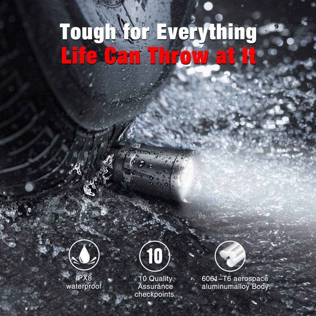 Klarus XT11GT Torch: 2200 Lumens, USB-C Rechargeable Tactical Flashlight with Dual Tail Switches. Security, Outdoor, Emergency Use. Includes 3100mAh Battery & Holster. 6 20200927173321 942 This powerful Klarus XT11GTย Torch delivers up to 2200 lumens and features USB-C rechargeable convenience. Its advanced dual tail switches offer instant access to Turbo and Strobe modes, making it ideal for security professionals and outdoor enthusiasts alike. ๐ ๏ธKey Features: โ
Max Output: 2200 Lumens โ
Cree XHP35 HD LED โ
USB C Rechargeable โ
3100mAh 18650 Battery Included โ
Instant Access to Turbo & Strobe โ
IPX8 Waterproof Rating โ
1-meter Impact Resistant โ
PVD Gray Crenelated Head for Glass Breaking โ
Smooth Reflector & Hardened Mineral Glass Lens โ
Tailcap Dual-Switch Design โฌ๏ธSCROLL DOWN TO SEE DESCRIPTIONโฌ๏ธ