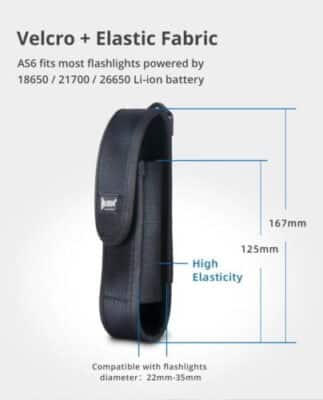 WUBEN AS6 Holster for Camping Gear