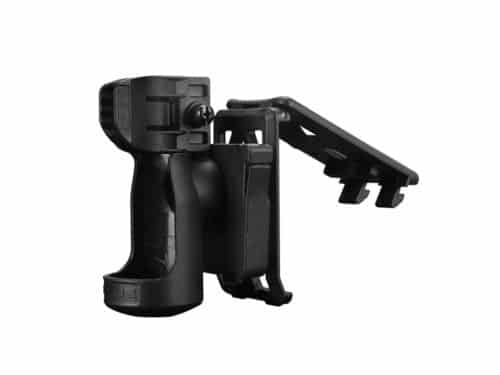 Klarus AH2 Holster for Urban Security Klarus AH2 holster for instant flashlight access during security patrols, with locking belt clip.