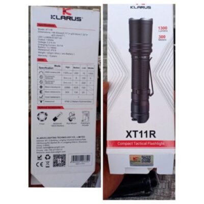 Klarus XT11R Camping Beam Power