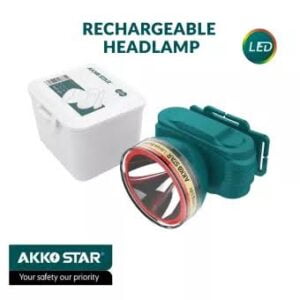 Buy best 3W Akko Star Headlamp for Hiking camping headtorch lamp Inbuilt Battery products price in Kenya Lumen Vault products price in Kenya Lumen Vault This 3W Akko Star Headlamp is designed for outdoor activities like hiking and camping, offering reliable illumination. It features an ABS plastic body, 3 watts of power, and an inbuilt 1200mAH battery providing 4-6 hours of runtime on a single charge, with adjustable low and high modes for convenience. Ideal for camping, hiking, and night exploration.
🛠️Key Features: ✅ Brightness: 3W
✅ Battery Capacity: 1200mAH (inbuilt)
✅ Runtime: 4 to 6 hours
✅ Lighting Modes: Low & High
✅ Durable ABS plastic body
✅ Suitable for hiking and camping
✅ Reliable for nighttime activities
✅ Adjustable brightness settings ⬇️SCROLL DOWN TO SEE DESCRIPTION⬇️