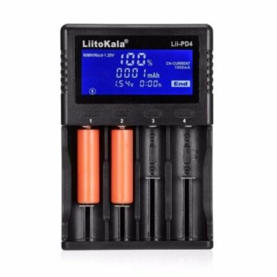 LiitoKala Lii-PD4 LCD Battery Charger for 18650