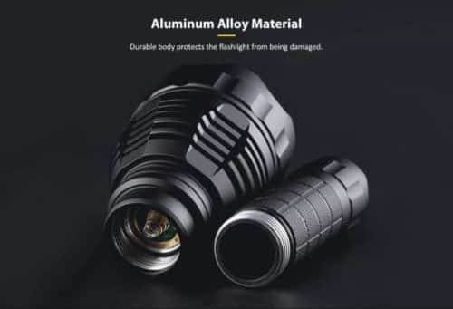 Convoy L21A LED Flashlight: 1.2Km Reach, 2300lm SST40 Torch, Aluminium, 4 Modes, IPX8 Waterproof, 21700 Battery Required 5 ezgif 2 9082267c322a products price in Kenya Lumen Vault This durable aluminum alloy flashlight offers four lighting modes (0.1% - 3% - 30% - 100%) with a maximum output of 2300 lumens. It features advanced temperature management to prevent overheating and is suitable for camping, hiking, security, and emergency preparedness.
๐ ๏ธKey Features: โ
Made from durable aluminum alloy material.
โ
Equipped with a high-performance SST40 LED.
โ
Delivers a maximum of 2300 lumens of bright light.
โ
Features 4 distinct lighting modes: 0.1%, 3%, 30%, and 100%.
โ
Max current output reaches 6000mA for powerful illumination.
โ
Integrated temperature management system for safety.
โ
Maintains full current output below 55ยฐC, adjusting output above.
โ
IPX8 waterproof rating for reliable use in wet conditions.
โ
Compatible with 21700 or 18650 lithium batteries (not included).
โ
Includes essential features like mode memory and reverse polarity protection. โฌ๏ธSCROLL DOWN TO SEE DESCRIPTIONโฌ๏ธ