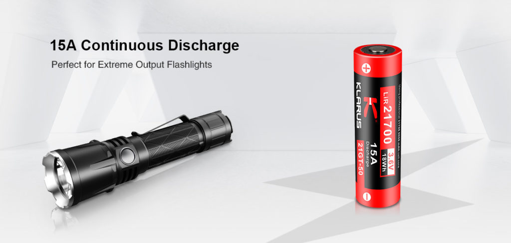 Klarus 5000mAh 21700 Battery: High-Drain 16A Protected Button Top for Flashlights, Gimbals & Torch Lights 5 H633dbfb208704855946f6d7d4aaeefd4e This Klarus 21700 battery offers a high capacity of 5000mAh and a discharge rating of 15A. It is built with short-circuit protection for reliability and a lifespan of 500 charge/discharge cycles. This powerful battery is suitable for various electronic devices requiring sustained power, including high-drain flashlights, vaping devices, and portable power banks.
๐ ๏ธKey Features: โ
High capacity: 5000mAh โ
Maximum discharge current: 15A โ
Built-in short circuit protection โ
Rated voltage: 3.6V โ
Rechargeable via USB โ
Lifespan of 500 charge/discharge cycles โ
Terminal Type: Button Top โ
Utilizes a professional 21700 cell core โฌ๏ธSCROLL DOWN TO SEE DESCRIPTIONโฌ๏ธ