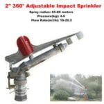 Rain Gun Sprinkler for Maize Irrigation
