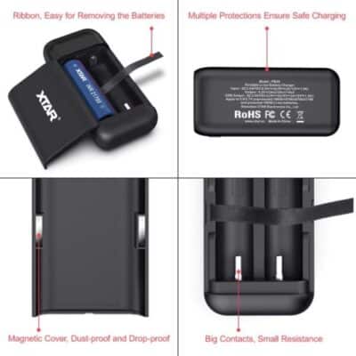 XTAR PB2S Charger for Hiking Adventures