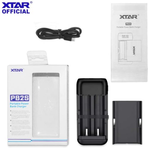 XTAR PB2S Hiking Charger XTAR PB2S fast-charging 18650 battery for hiking adventures in Nairobi, Kenya.