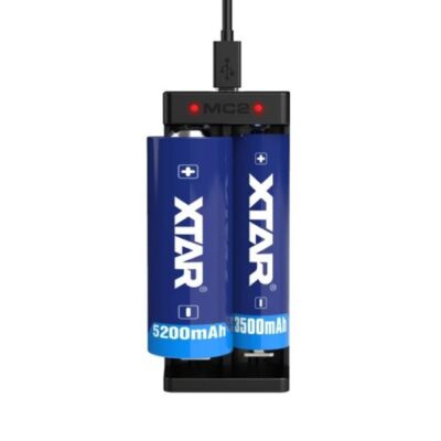 XTAR MC2 Charger for Outdoor 18650 Batteries