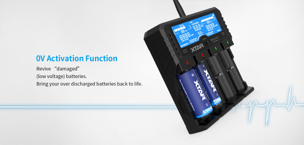 Xtar Dragon VP4 Plus Charger | 4-Bay Li-ion/NiMH Smart Charger, Power Bank, Voltage/Resistance Test, LCD Display 4 IGZGw7KmQ eYxVnLX0geCQ The Xtar VP4 Plus Dragon is an advanced four-bay smart charger for Li-ion and NiMH batteries, featuring multiple charge current modes and a power bank function. It is ideal for portable power enthusiasts needing to test and charge various battery types efficiently, perfect for powering devices during outdoor activities, camping, or in emergency situations.
๐ ๏ธKey Features: โ
Charges Li-ion and NiMH batteries independently.
โ
Selectable charge currents: 0.5A, 1.0A, 2.0A.
โ
Test and refresh modes for battery health.
โ
USB output for charging mobile devices.
โ
Advanced LCD displays detailed battery info.
โ
Compatible with 11.1V/3S battery packs.
โ
Includes 12V/3A adapter and 3A car adapter.
โ
Comes with a pair of probes for testing.
โ
Features three LED indicators for status.
โ
Compact and portable design with a charger pouch. โฌ๏ธSCROLL DOWN TO SEE DESCRIPTIONโฌ๏ธ