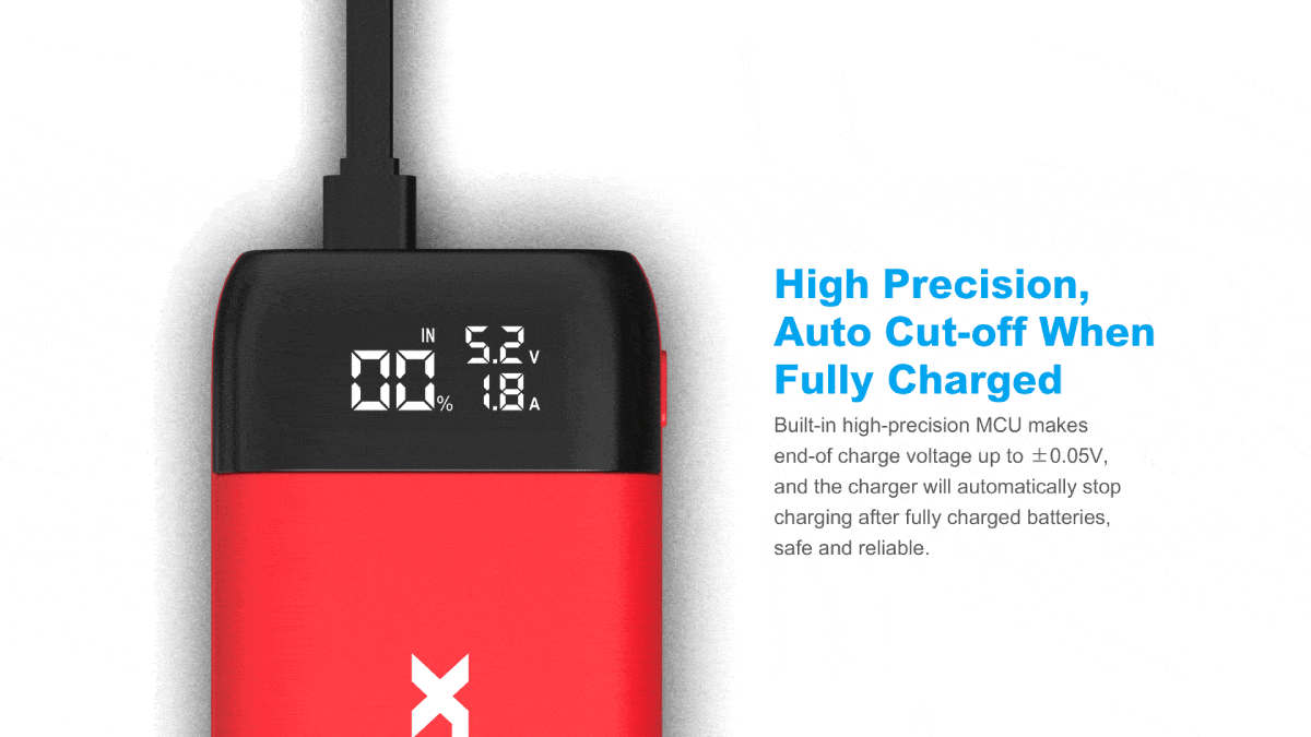 XTAR PB2S Charger 3 The XTAR PB2S is a versatile 2-in-1 fast charger and power bank supporting 18650 and 21700 batteries. It offers QC3.0 and PD3.0 fast charging, dual output ports, and a real-time display for voltage, current, and battery percentage. This compact, lightweight device is ideal for outdoor adventures, emergency preparedness, and daily commutes. 🛠️Key Features:: ✅ Dual-functionality: Charger and power bank in one compact unit. ✅ Fast charging: Supports QC3.0 and PD3.0 protocols for rapid charging. ✅ Wide battery compatibility: Fits 18650 and 21700 lithium-ion batteries. ✅ Real-time display: Shows voltage, current, and battery percentage. ✅ Dual output ports: Features USB-A and USB-C for simultaneous charging. ✅ 0V activation: Revives over-discharged batteries, extending their life. ✅ Three-stage charging: Uses TC-CC-CV method for safe and efficient charging. ✅ Magnetic cover: Protects batteries from dust and drops. ✅ Built-in ribbon: Ensures easy battery removal. ✅ Lightweight: Weighs only 85g, perfect for travel. ⬇️SCROLL DOWN TO SEE DESCRIPTION⬇️