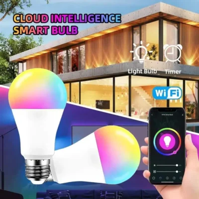 Tuya 10W RGB Bulb for Bedroom Mood Lighting