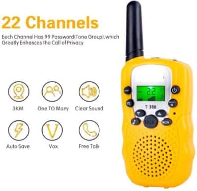T-388 Walkie Talkie for Kids Outdoor Fun