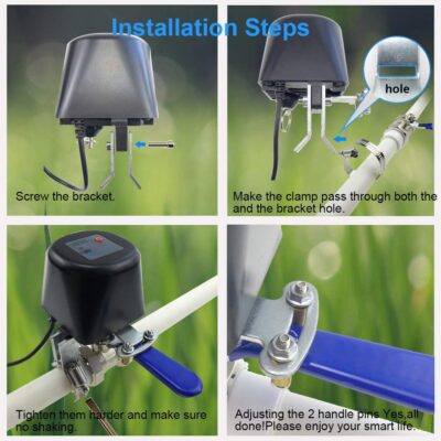 Smart WiFi Valve for Garden Automation