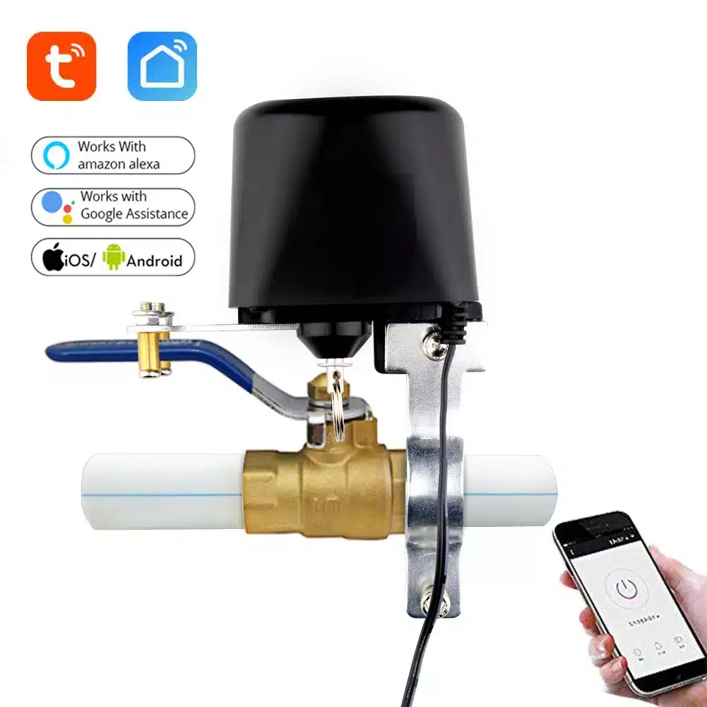 Tuya WiFi Irrigation Valve | Smart Life App | Automate Garden, Smart Farm Watering System | 1/2"-1" Ball Valve | ABS/Aluminum 11 Buy best Auto Irrigation Tap RobotDripSprinkler Irrigation Kit Remotely Control AutoManualDelay Watering via APP Automatic Tap Irrigation System SOLARAC 7 products price in Kenya Lumen Vault products price in Kenya Lumen Vault Automate your garden or farm watering with this Wi-Fi Smart Irrigation Valve Controller. Remotely open and close manual ball valves using the Smart Life or Tuya Smart app. Set schedules, timers, and create automation scenes for hands-free watering. Perfect for homeowners, farmers, and greenhouse managers, this device is compatible with 1/2โ, 3/4โ, and 1โ lever ball valves. Popular use cases include home garden automation, greenhouse irrigation, and managing water tanks. ๐ ๏ธKey Features:: for Smart Irrigation โ
Wi-Fi Controlled (2.4GHz) โ No hub required โ
Smart Life & Tuya Smart App compatible (Android & iOS) โ
Daily & Weekly Schedules โ Automatically turn water on/off at set times โ
Countdown Timer โ Water for a set duration โ
Automation Scenes โ Water based on time, weather, or sensor triggers โ
Manual ON/OFF Button โ For control without internet โ
Voice Assistant Support โ Works with Alexa, Google Home, Echo โ
Weather-Resistant (IP65) โ Built for outdoor use โ
Low Power Use โ Includes a 12V power adapter โ
Notification Alerts โ Receive updates on valve status โฌ๏ธSCROLL DOWN TO SEE DESCRIPTIONโฌ๏ธ