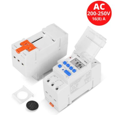 Sinometer TM919A timer switch with 7-day programming for automated home lighting in Nairobi, Kenya, ideal for daily schedules.