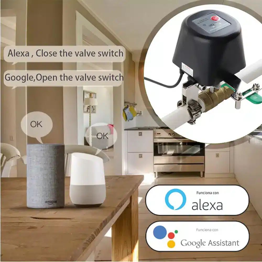 Tuya WiFi Irrigation Valve | Smart Life App | Automate Garden, Smart Farm Watering System | 1/2"-1" Ball Valve | ABS/Aluminum 9 Wi Fi Smart Irrigation Valve Controller for irigation automation 3 Automate your garden or farm watering with this Wi-Fi Smart Irrigation Valve Controller. Remotely open and close manual ball valves using the Smart Life or Tuya Smart app. Set schedules, timers, and create automation scenes for hands-free watering. Perfect for homeowners, farmers, and greenhouse managers, this device is compatible with 1/2โ, 3/4โ, and 1โ lever ball valves. Popular use cases include home garden automation, greenhouse irrigation, and managing water tanks. ๐ ๏ธKey Features:: for Smart Irrigation โ
Wi-Fi Controlled (2.4GHz) โ No hub required โ
Smart Life & Tuya Smart App compatible (Android & iOS) โ
Daily & Weekly Schedules โ Automatically turn water on/off at set times โ
Countdown Timer โ Water for a set duration โ
Automation Scenes โ Water based on time, weather, or sensor triggers โ
Manual ON/OFF Button โ For control without internet โ
Voice Assistant Support โ Works with Alexa, Google Home, Echo โ
Weather-Resistant (IP65) โ Built for outdoor use โ
Low Power Use โ Includes a 12V power adapter โ
Notification Alerts โ Receive updates on valve status โฌ๏ธSCROLL DOWN TO SEE DESCRIPTIONโฌ๏ธ
